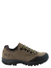 Мужские ботинки JACK WOLFSKIN Rebellion Texapore Low, коричневые цена и информация | Мужские ботинки | pigu.lt