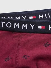 Trumpikės berniukams Tommy Hilfiger TH Monogram Print 2-Pack, raudonos kaina ir informacija | Apatiniai drabužiai berniukams | pigu.lt