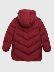 Куртка для девочки TOMMY HILFIGER Chevron Teddy Lined Puffer Red цена и информация | Куртки, пальто для девочек | pigu.lt