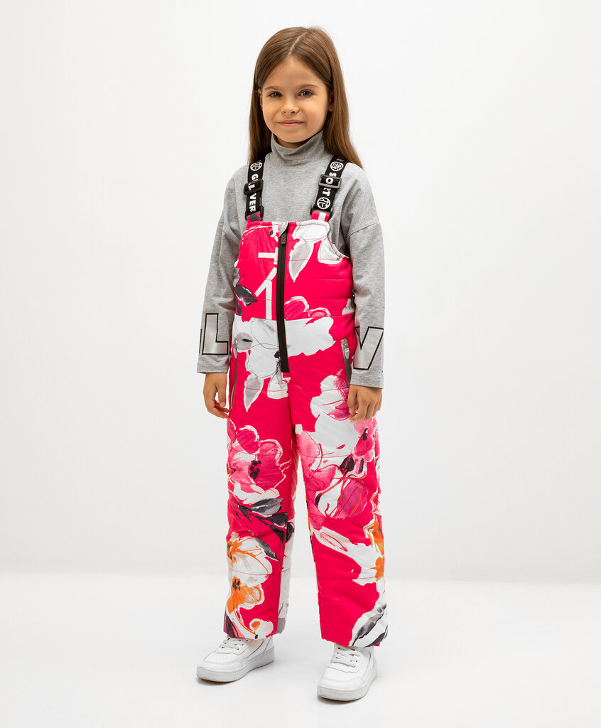 Kombinezonas mergaitėms Gulliver, rožinis kaina ir informacija | Žiemos drabužiai vaikams | pigu.lt