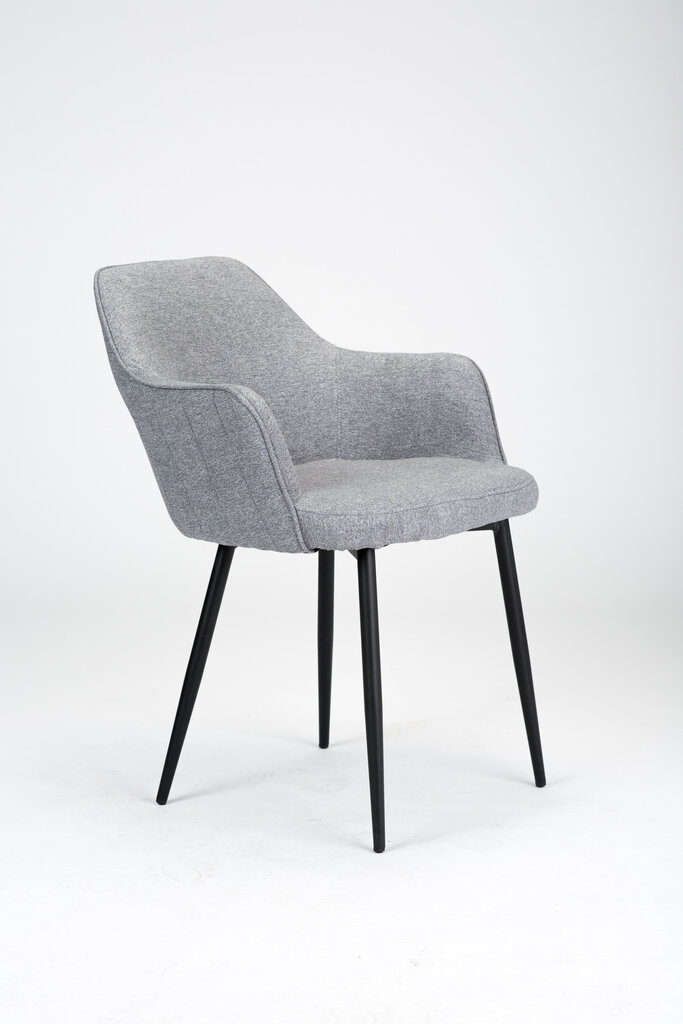 2-jų valgomojo kėdžių komplektas Element Tiffany Designer chair, Pilka kaina ir informacija | Virtuvės ir valgomojo kėdės | pigu.lt