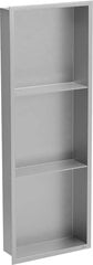 Mexen X-Wall-R įleidžiama sieninė lentyna 3l, 90x30 cm, Inox цена и информация | Аксессуары для ванной комнаты | pigu.lt