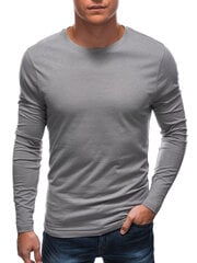 Vyriškas džemperis su gobtuvu Edoti L148 pilka kaina ir informacija | Džemperiai vyrams | pigu.lt