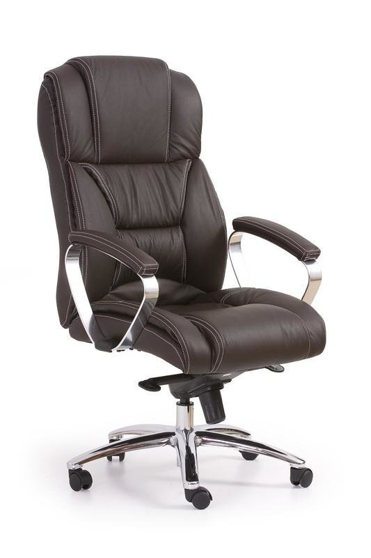 Biuro kėdė Halmar Foster, ruda kaina ir informacija | Biuro kėdės | pigu.lt