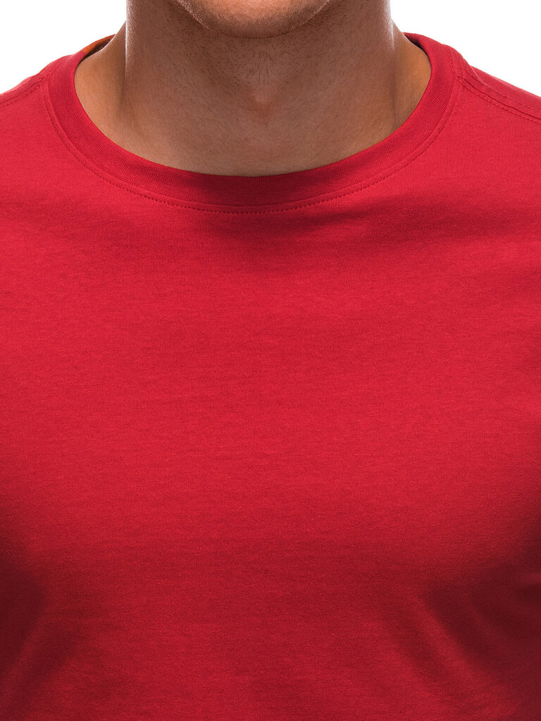 Vyriškas džemperis su gobtuvu Edoti L148 raudona kaina ir informacija | Džemperiai vyrams | pigu.lt