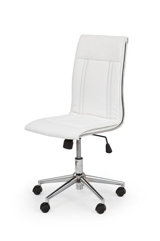 Biuro kėdė Halmar Porto, balta kaina ir informacija | Biuro kėdės | pigu.lt