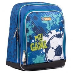 Рюкзак школьный SMART H-55 «Моя игра», синяя цена и информация | Рюкзаки и сумки | pigu.lt