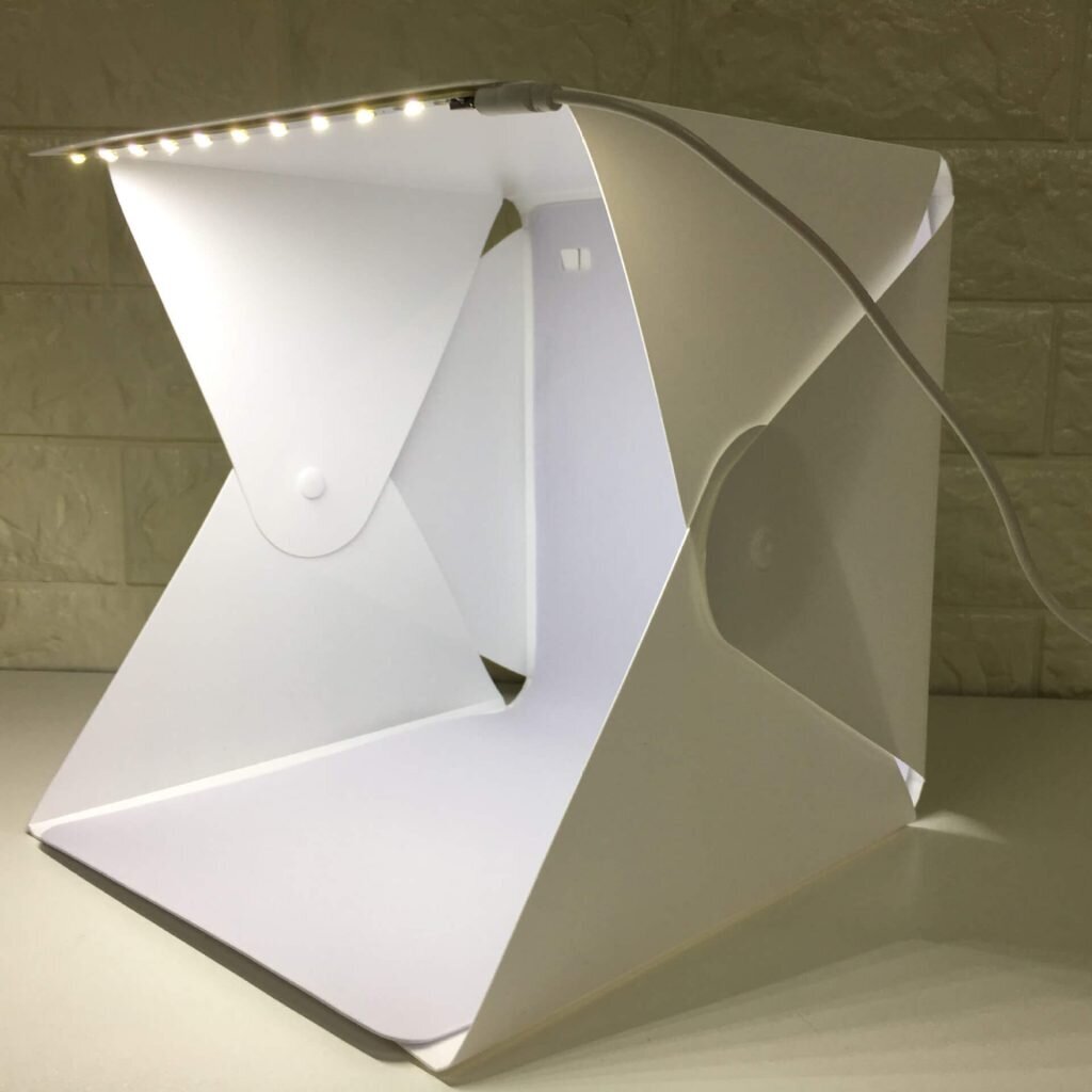 Foto dėžė su apšvietimu Light Room LED kaina ir informacija | Fotografijos apšvietimo įranga | pigu.lt