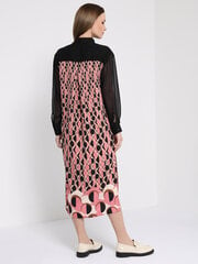 Платье LORIATA Print 563948211, розовое цена и информация | Платья | pigu.lt