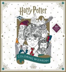 Harry Potter: Coloring Wizardry цена и информация | Книжки - раскраски | pigu.lt