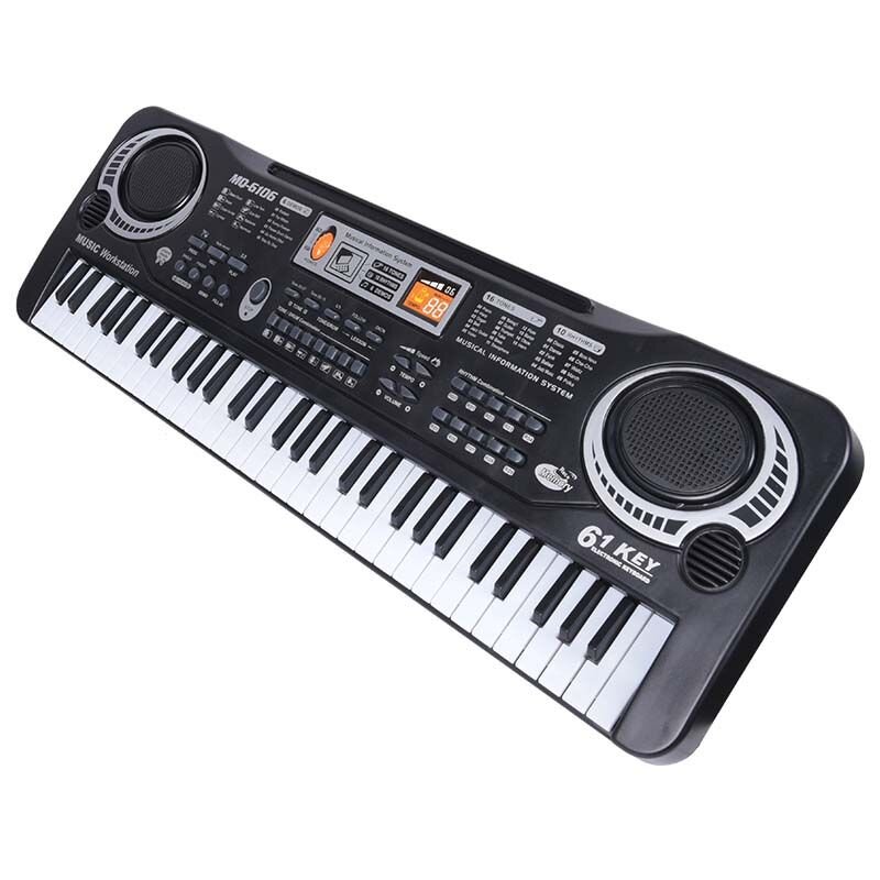 Vaikiškas sintezatorius MQ 6106 KEYBOARD kaina ir informacija | Klavišiniai muzikos instrumentai | pigu.lt