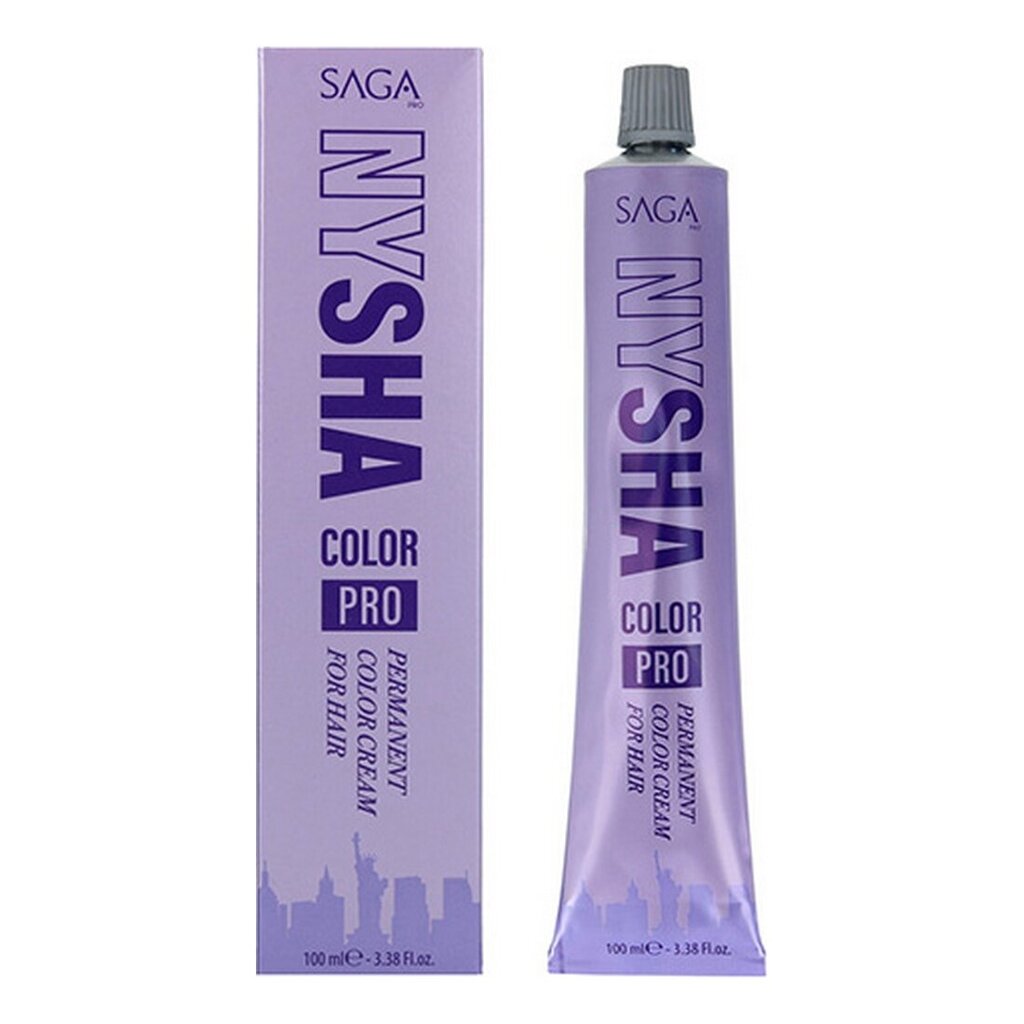 Ilgalaikiai plaukų dažai Saga Nysha Color Pro, 100 ml, Nº 10.1 цена и информация | Plaukų dažai | pigu.lt