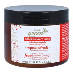 Plaukų kaukė Color Protect Pure Green 500 ml kaina ir informacija | Priemonės plaukų stiprinimui | pigu.lt