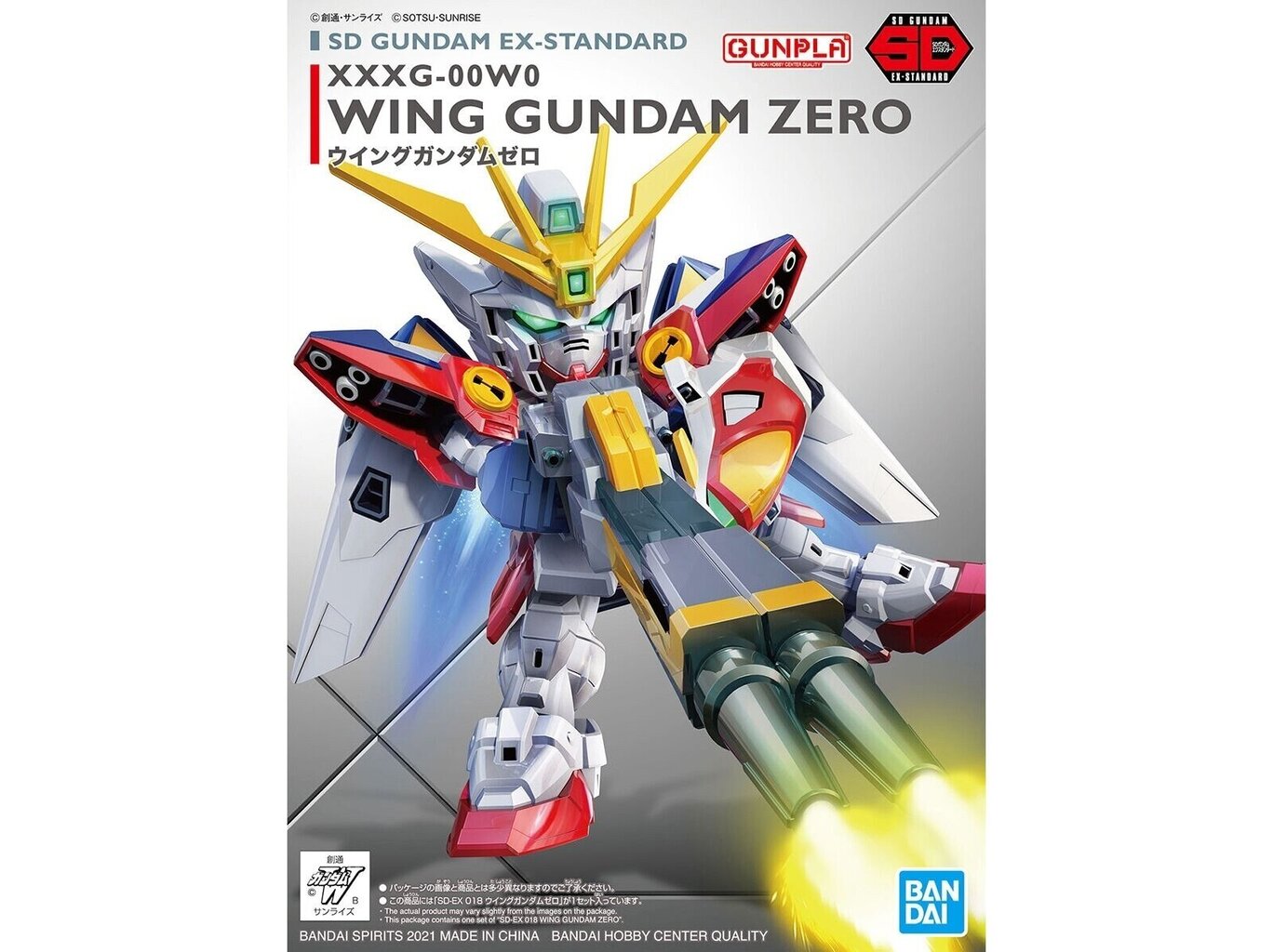 Konstruktorius Bandai SD EX-Standard Xxxg-00W0 Wing Gundam Zero, 61786 kaina ir informacija | Konstruktoriai ir kaladėlės | pigu.lt