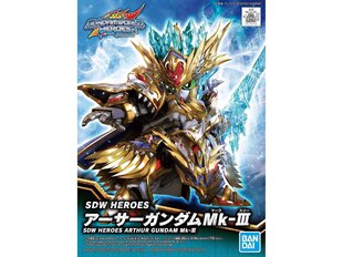 Конструктор Bandai SDW Heroes Arthur Gundam Mk-III, 62169 цена и информация | Конструкторы и кубики | pigu.lt