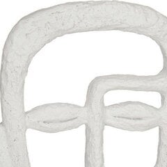 Декоративная фигура «Лицо», белый полистоун (19,5 x 38 x 10,5 cм) цена и информация | Детали интерьера | pigu.lt