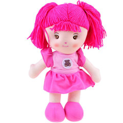 Skudurinė lėlė Zuzija Jakomisiada, rožinė kaina ir informacija | Minkšti (pliušiniai) žaislai | pigu.lt