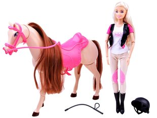 Lėlė su žirgu Anlily kaina ir informacija | Žaislai mergaitėms | pigu.lt