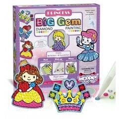 Deimantinio siuvinėjimo tapybos mozaika 5D Woopie Princess Big Gem цена и информация | Развивающие игрушки | pigu.lt