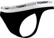 Kelnaitės su juostele moterims Tommy Hilfiger 52943, juodos kaina ir informacija | Kelnaitės | pigu.lt