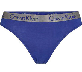 Kelnaitės su juostele moterims Calvin Klein 52928, mėlynos kaina ir informacija | Kelnaitės | pigu.lt