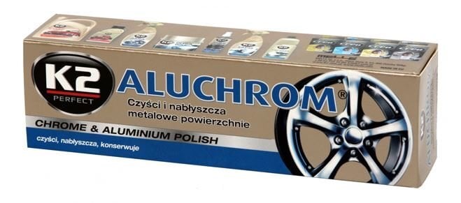 Aliuminio ir chromo poliravimo pasta K2 Aluchrom kaina ir informacija | Autochemija | pigu.lt