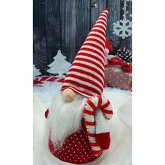 Декоративный гном, мальчик-конфетка цена и информация | Рождественское украшение CA1031, 10 см | pigu.lt
