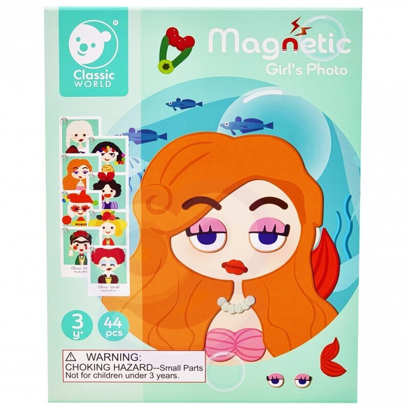 Magnetinė dėlionė Classic World Mada, 44 d. kaina ir informacija | Dėlionės (puzzle) | pigu.lt