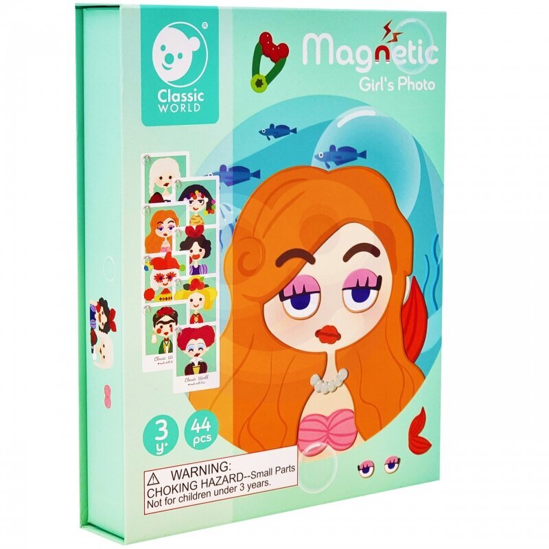 Magnetinė dėlionė Classic World Mada, 44 d. цена и информация | Dėlionės (puzzle) | pigu.lt