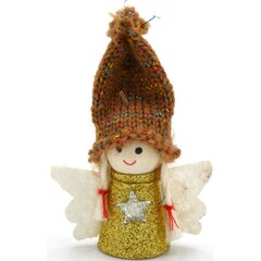 Рождественское украшение, ангел цена и информация | Рождественское украшение CA1031, 10 см | pigu.lt