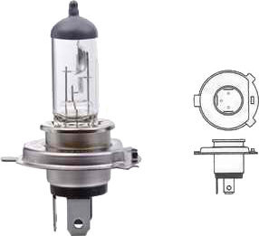 Automobilinė lemputė Car Light H4, 1 vnt. цена и информация | Automobilių lemputės | pigu.lt