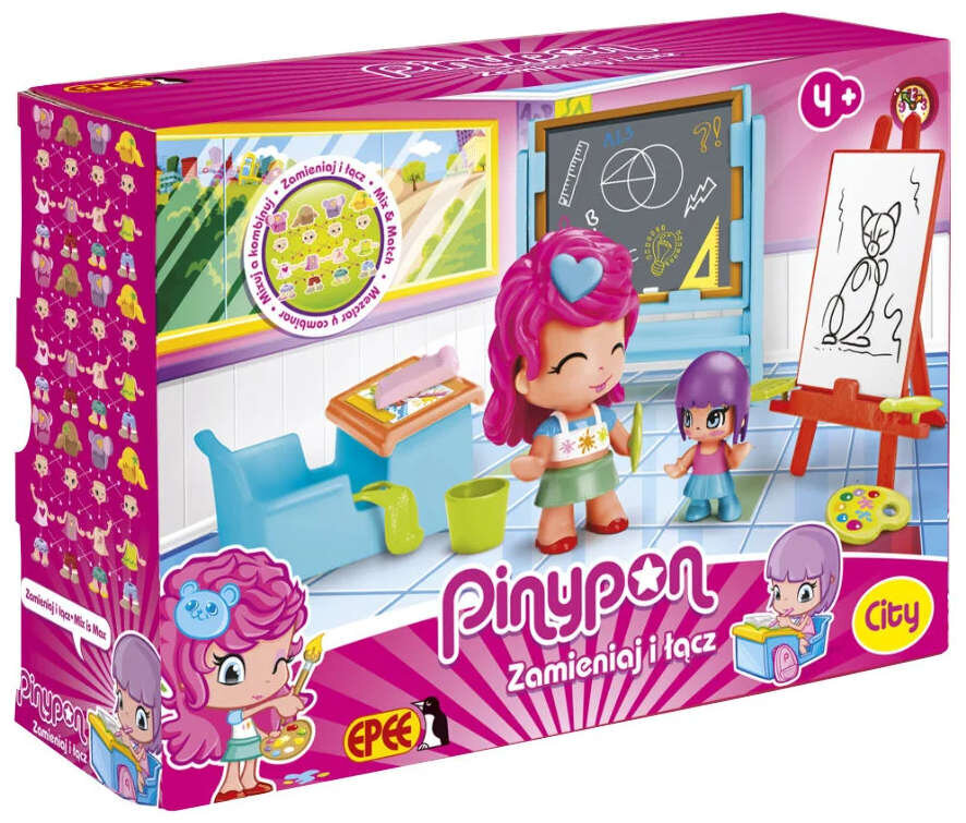 Figurėlės su priedais Epee Pinypon City kaina ir informacija | Žaislai mergaitėms | pigu.lt