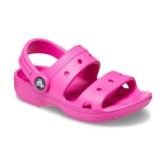 Paplūdimio batai mergaitėms Crocs™ Classic Sandal Kid's 207537 230970 kaina ir informacija | Paplūdimio avalynė vaikams | pigu.lt