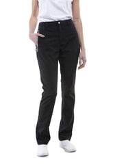 Женские брюки Luhta Elielsaari 33726-3*990, черные, 6438535522485 цена и информация | Брюки | pigu.lt
