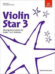 Violin Star 3, Accompaniment book kaina ir informacija | Knygos apie meną | pigu.lt