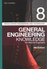 Reeds Vol 8 General Engineering Knowledge for Marine Engineers 6th edition цена и информация | Книги по социальным наукам | pigu.lt