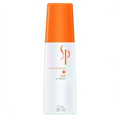 Apsauginis plaukų purškiklis nuo saulės Wella Professionals SP Sun UV Spray 125 ml kaina ir informacija | Priemonės plaukų stiprinimui | pigu.lt