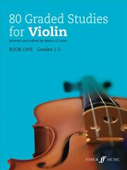 80 Graded Studies for Violin kaina ir informacija | Knygos apie meną | pigu.lt