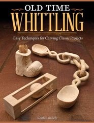 Old Time Whittling: Easy Techniques for Carving Classic Projects kaina ir informacija | Enciklopedijos ir žinynai | pigu.lt