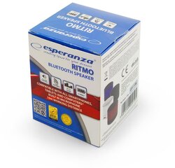 Esperanza EP115C MicroSD MP3 Bluetooth + FM беспроводная мини колонка цена и информация | Аудиоколонки | pigu.lt