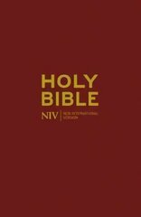 NIV Popular Burgundy Hardback Bible: New International Version цена и информация | Духовная литература | pigu.lt