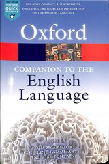 Oxford Companion to the English Language 2nd Revised edition цена и информация | Пособия по изучению иностранных языков | pigu.lt