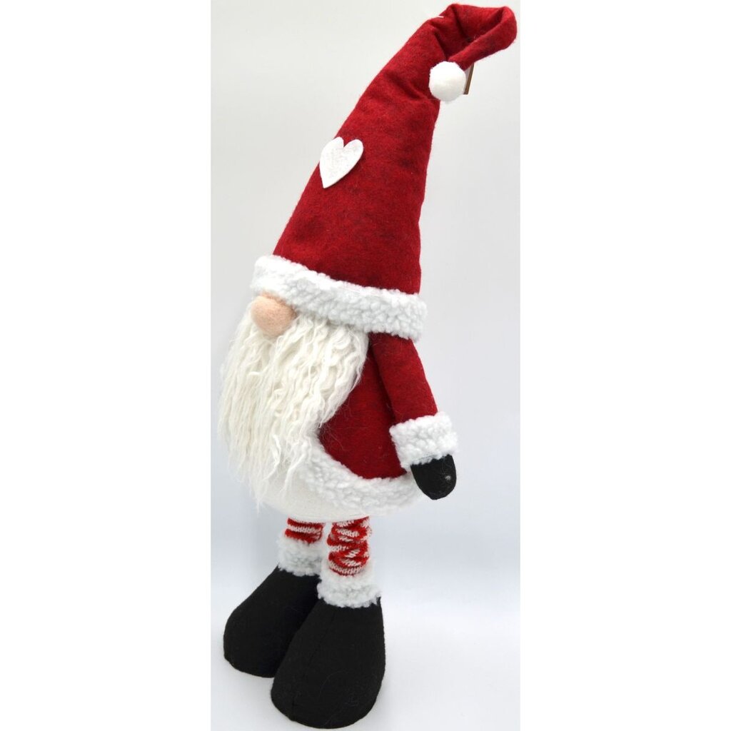 Dekoratyvinis nykštukas su teleskopinėmis kojomis, nuo 60 iki 75 cm kaina ir informacija | Kalėdinės dekoracijos | pigu.lt