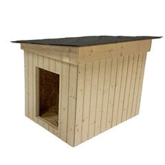 Собачья будка Norway XL, утепленная, натуральная цена и информация | Лежаки, домики | pigu.lt