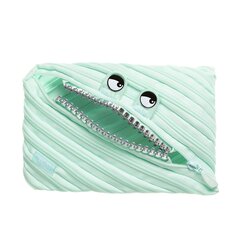 Пенал ZIPIT Grillz Monster Jumbo Pouch, ZTMJ-GR6, мятный цвет цена и информация | Пеналы | pigu.lt