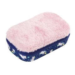 Penalas-pieštukinė ZIPIT Fur Storage Box with Inner Pocket, FUB-D1, Vienaragis kaina ir informacija | Penalai | pigu.lt