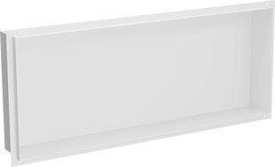 Mexen X-Wall-NR įleidžiama sieninė lentyna, 75x30 cm, White цена и информация | Аксессуары для ванной комнаты | pigu.lt