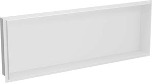 Mexen X-Wall-NR įleidžiama sieninė lentyna, 90x30 cm, White цена и информация | Набор акскссуаров для ванной | pigu.lt