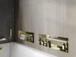 Mexen X-Wall-NR įleidžiama sieninė lentyna, 60x20 cm, Gold цена и информация | Vonios kambario aksesuarai | pigu.lt