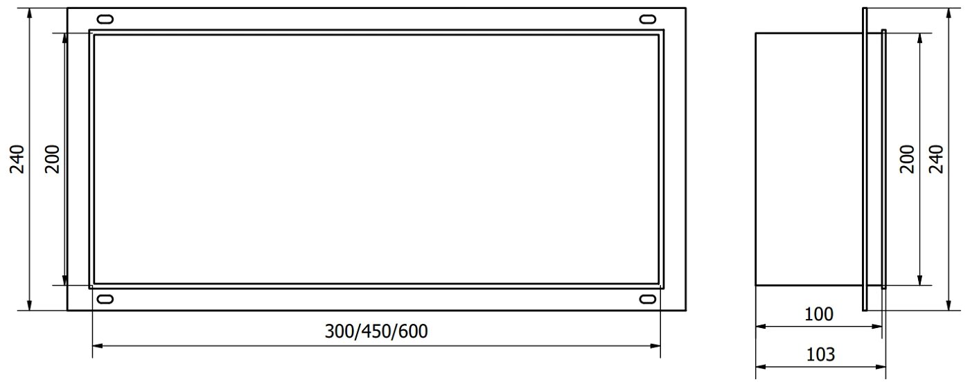 Mexen X-Wall-NR įleidžiama sieninė lentyna, 30x20 cm, Black kaina ir informacija | Vonios kambario aksesuarai | pigu.lt